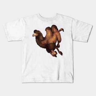 Cozy Bactrian Camel Kids T-Shirt